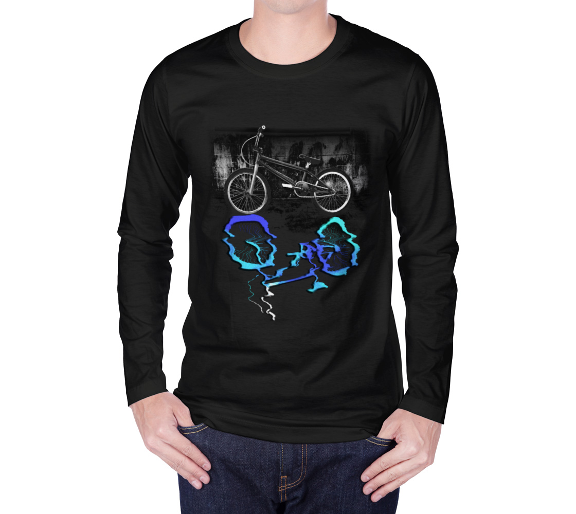 BMX Bike Sport Colored Reflection preview