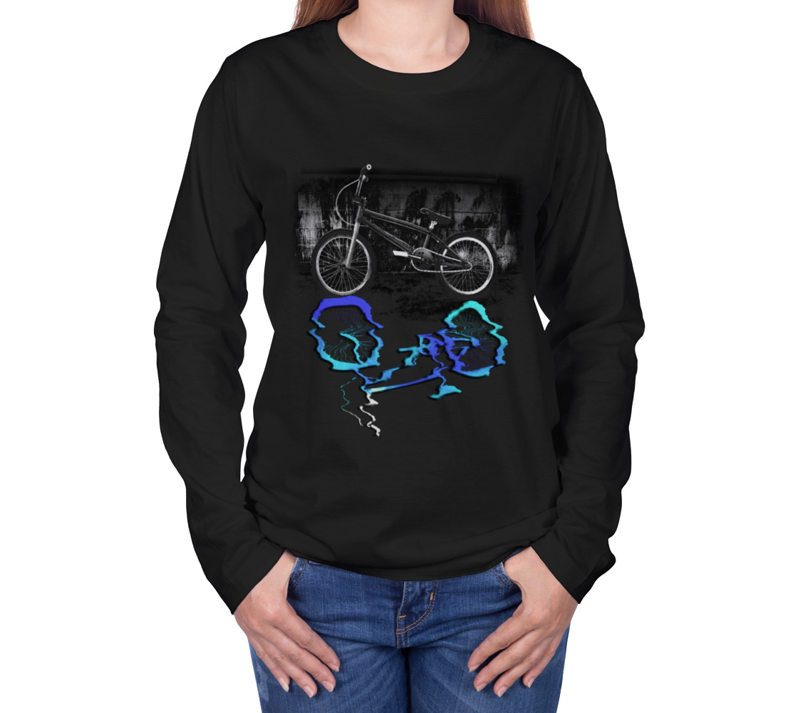 BMX Bike Sport Colored Reflection preview #3