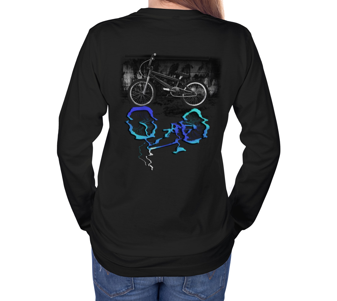 BMX Bike Sport Colored Reflection thumbnail #5