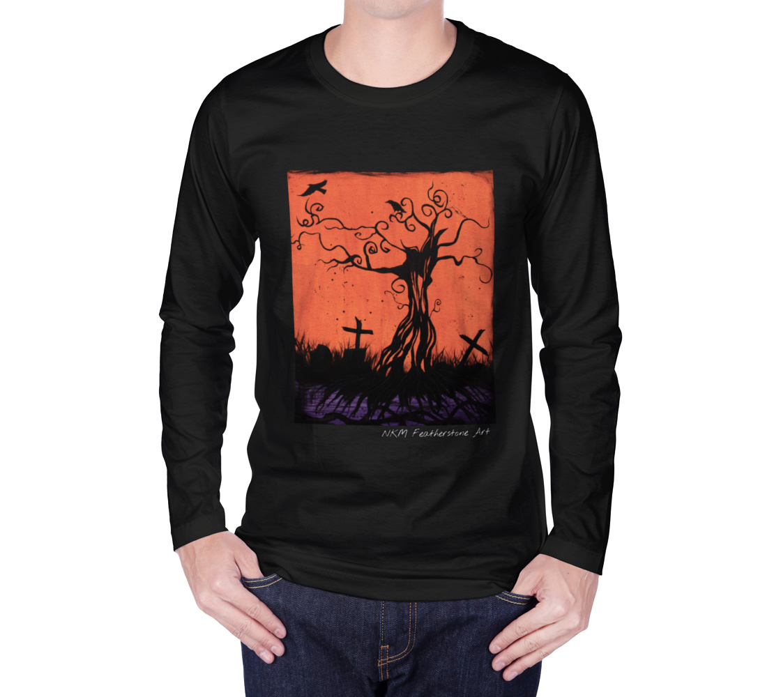 Samhain Tree Long Sleeve T (All Genders) preview