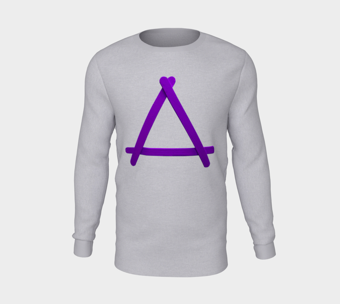 Popstick Triangle in Purple preview #5