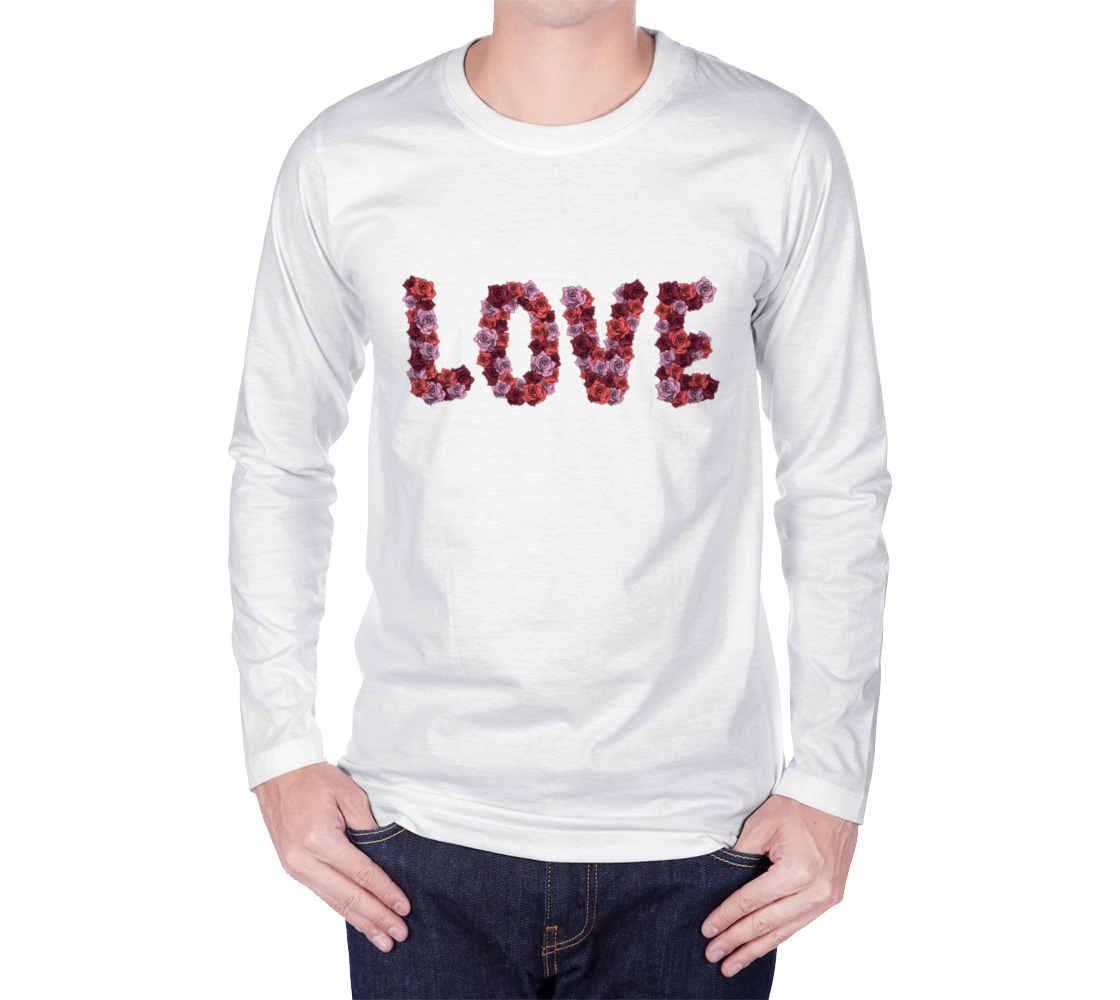 Aperçu de Blooming Love Long Sleeve T-shirt