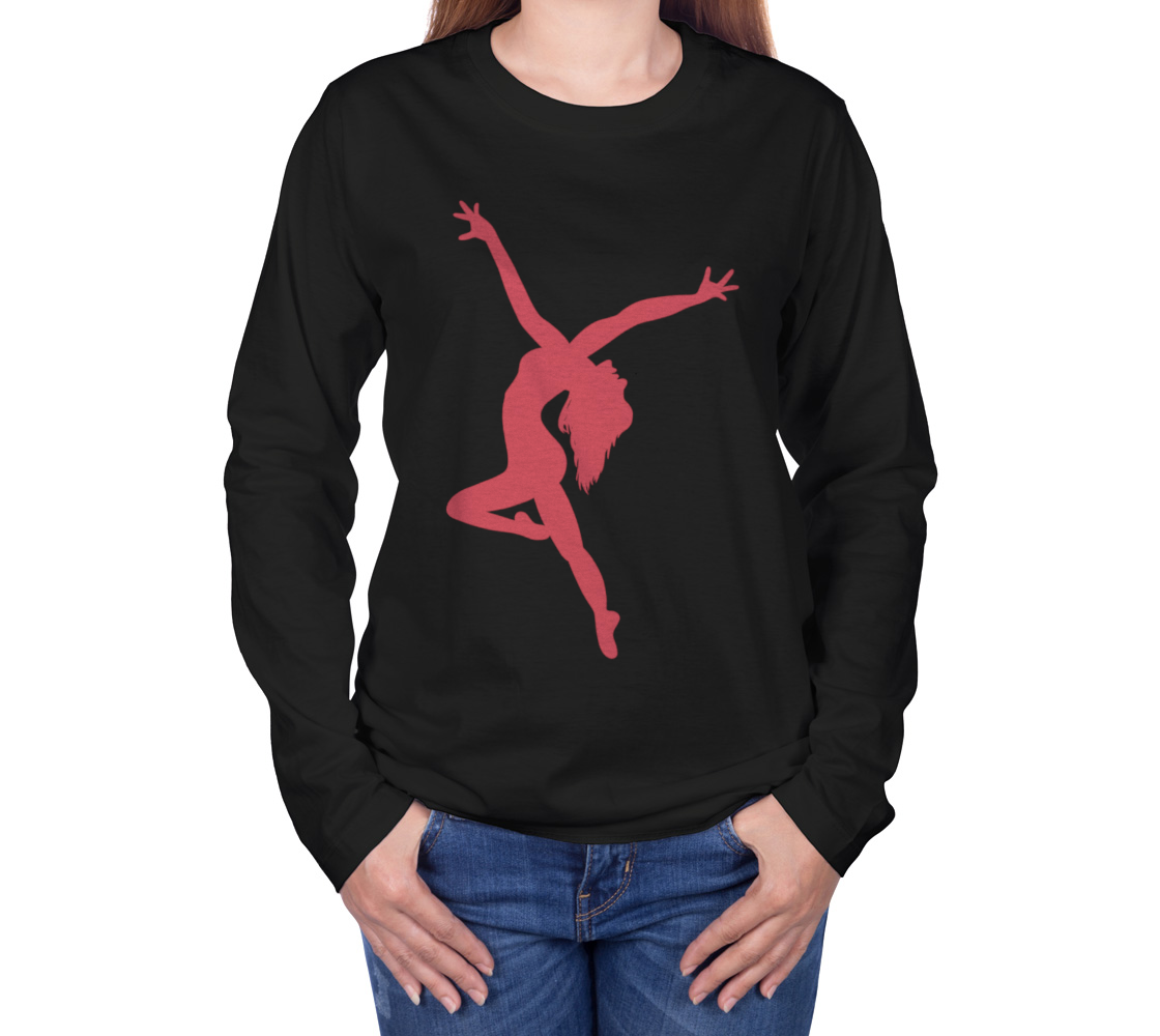 Dance Like Nobody's Watching Long Sleeve T-Shirt preview #3