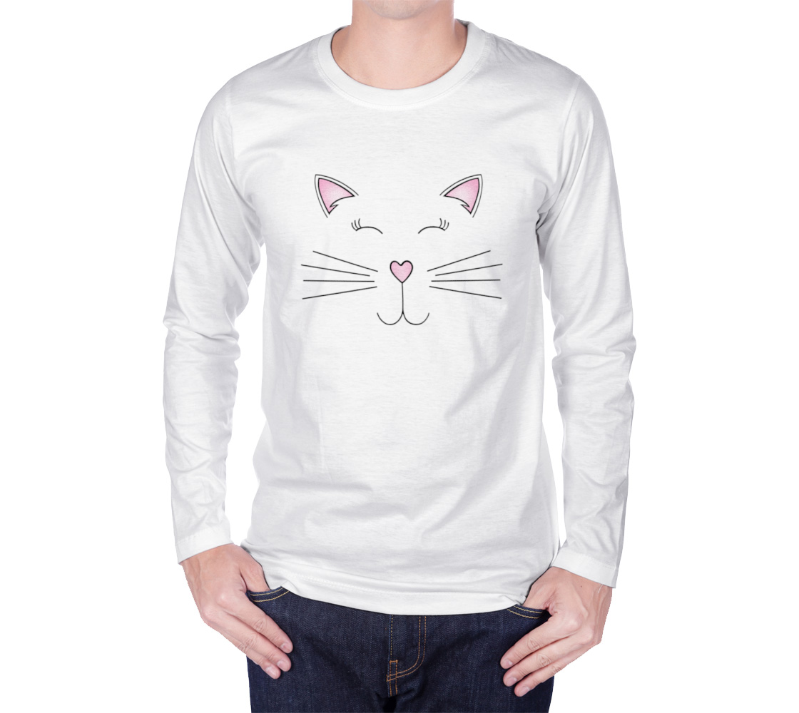 Aperçu de Pretty Kitty Long Sleeve T-shirt
