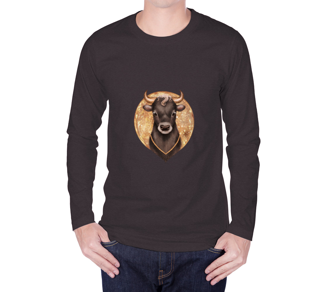 Aperçu de Black bull with gold