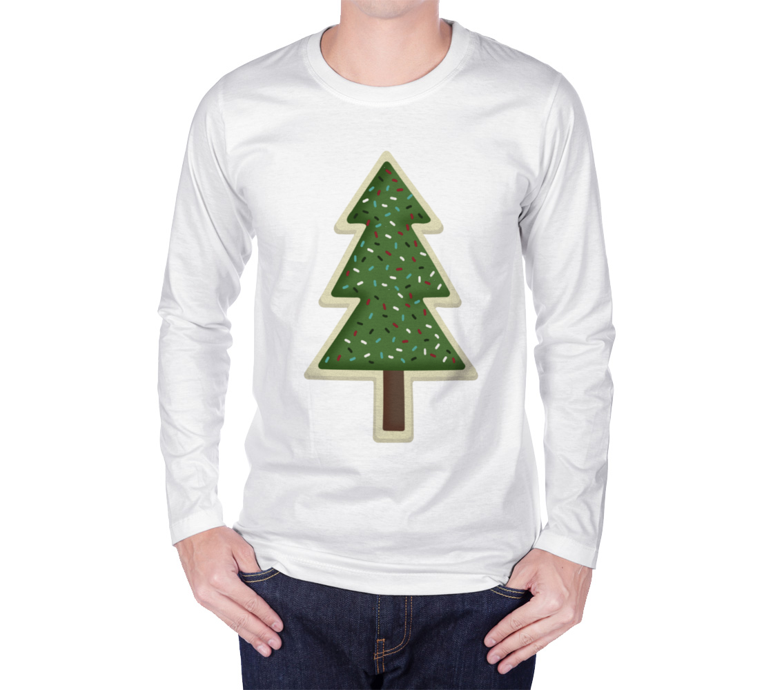 Christmas Tree Tee 3D preview