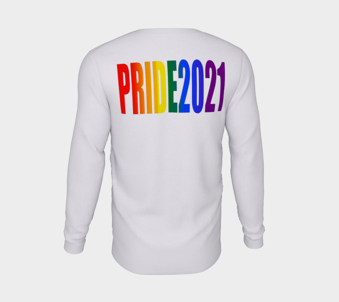 LGBT Rainbow Flag Typography Gay Pride 2021 preview #6