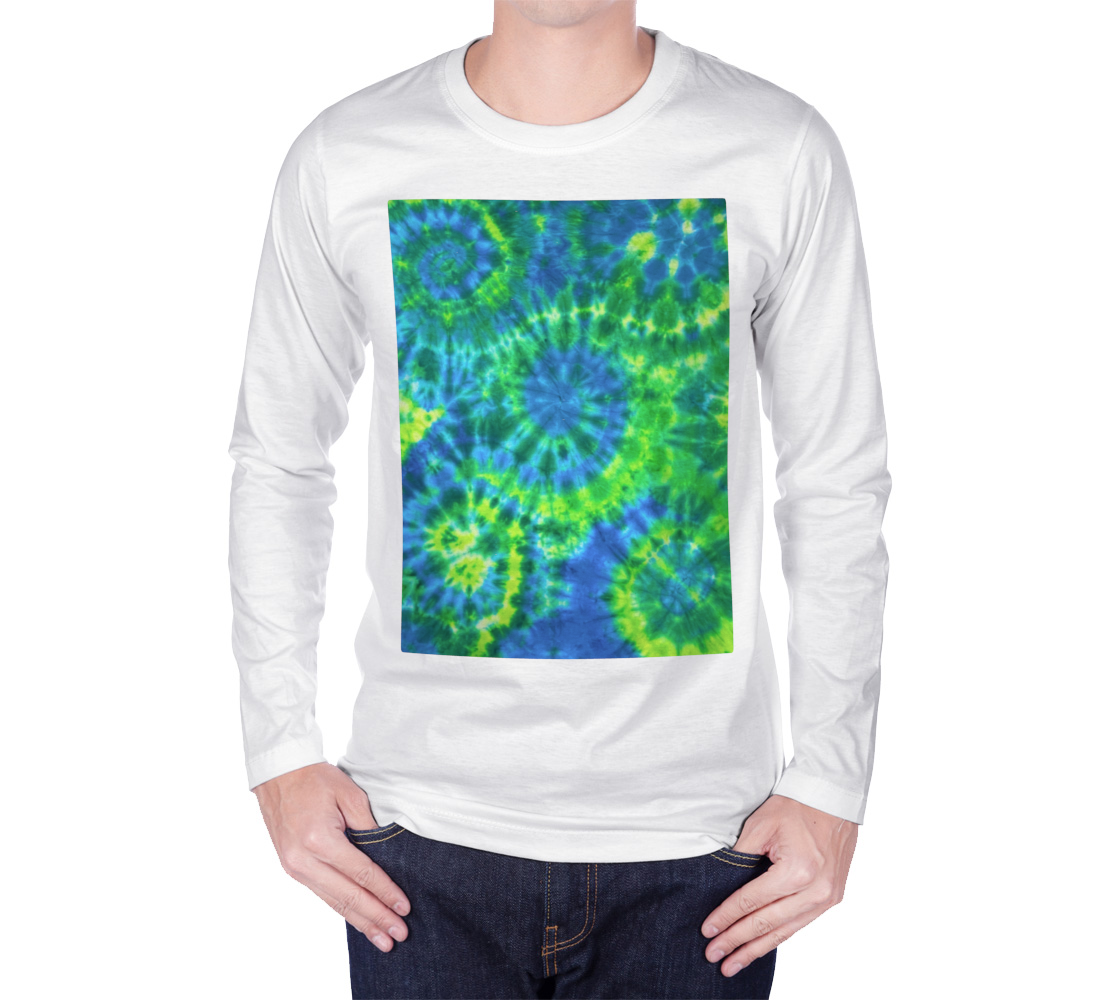 Trippy blue/green whirl 3D preview