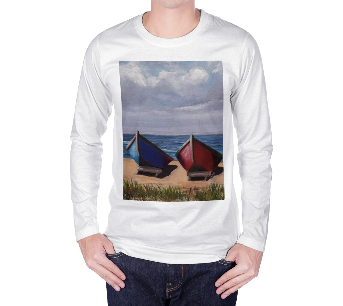 Lake MI Boats II Long Sleeve T-Shirt preview