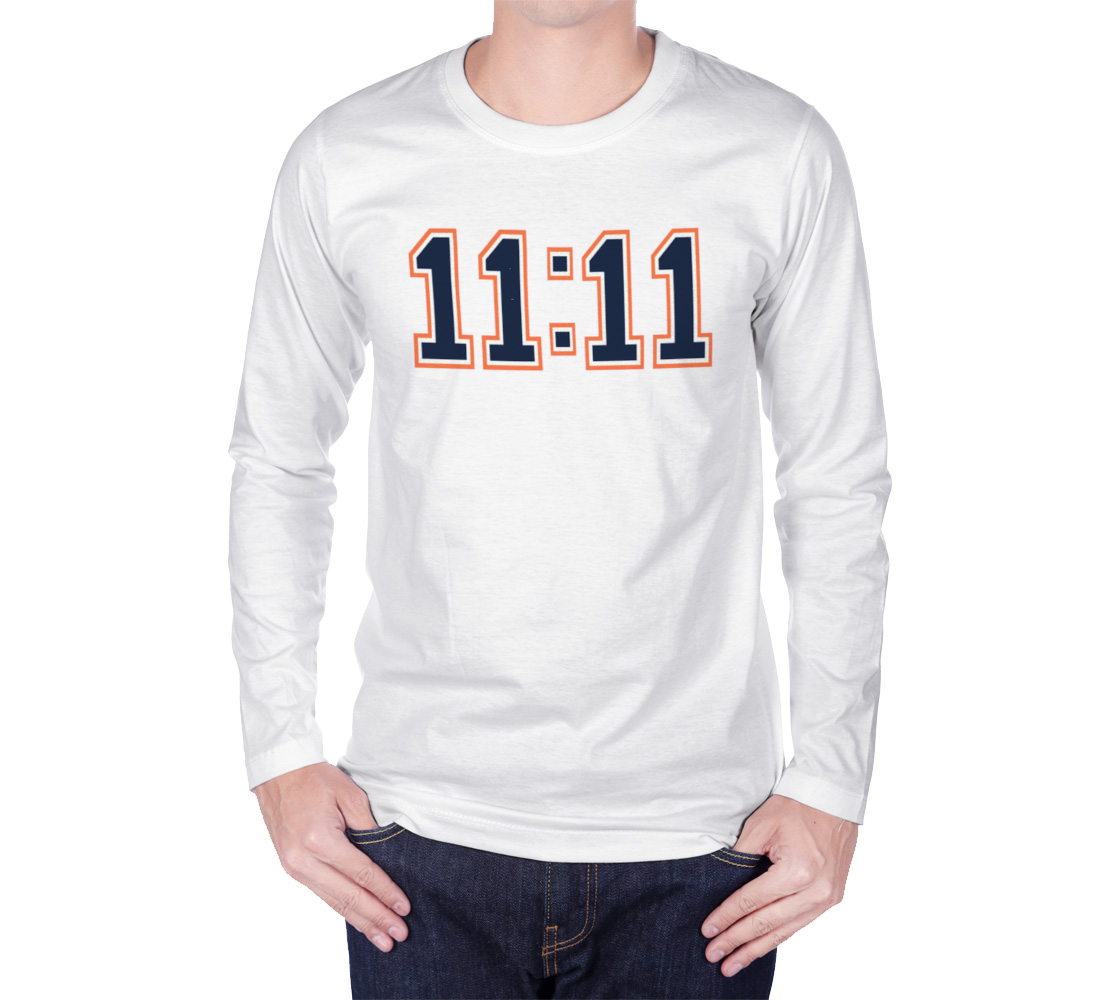 11 11 long sleeve t-synchronicity-numerology-alignment-1111 blue orange preview
