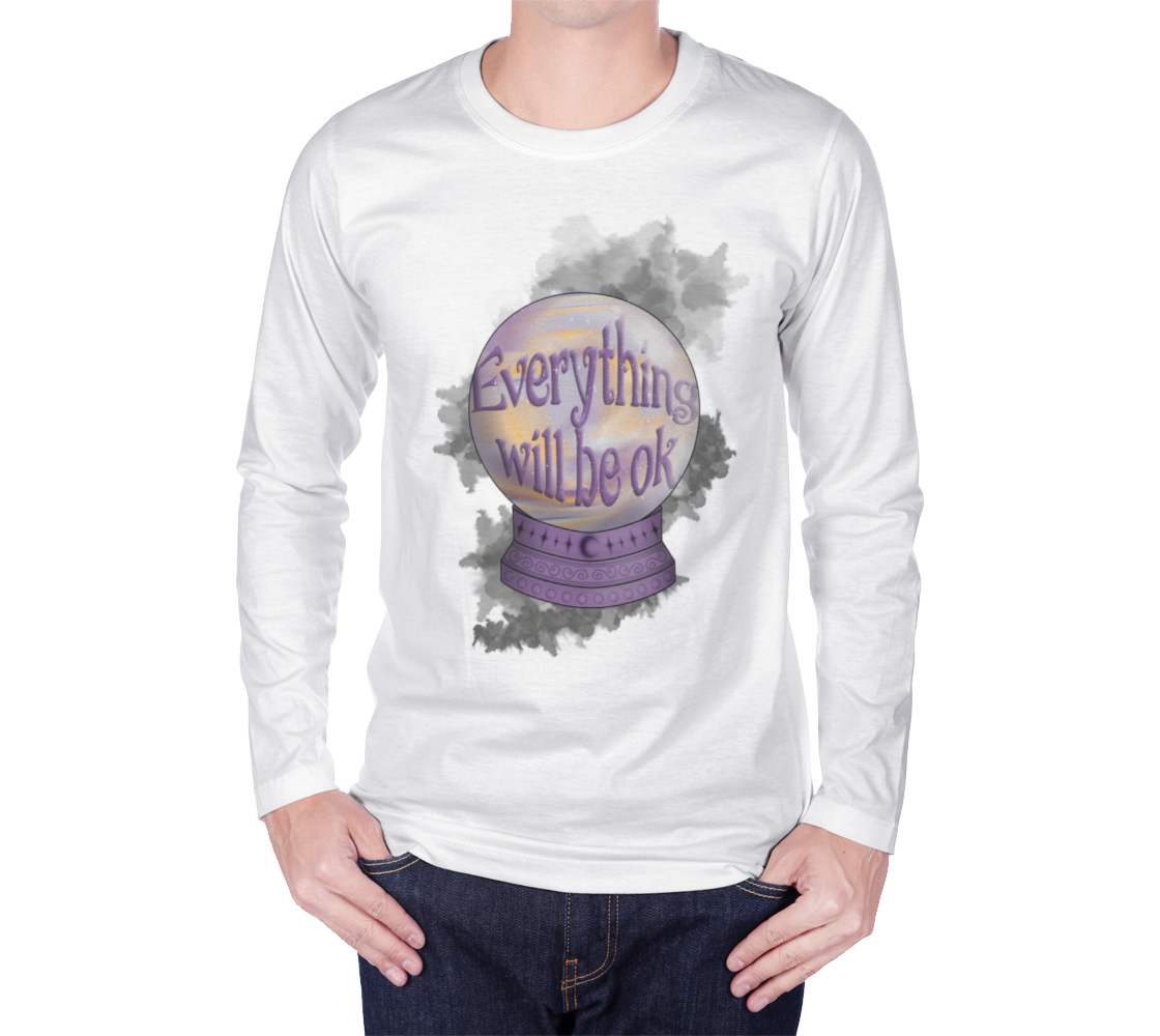 Crystal Ball Long Sleeve Unisex Tee preview #1