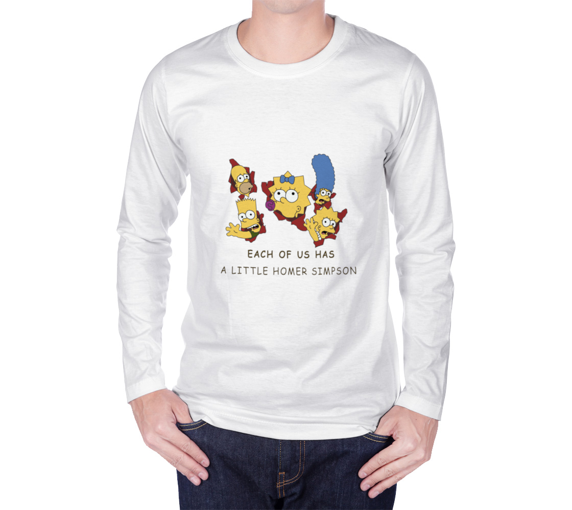 Simpsons family with inscription preview
