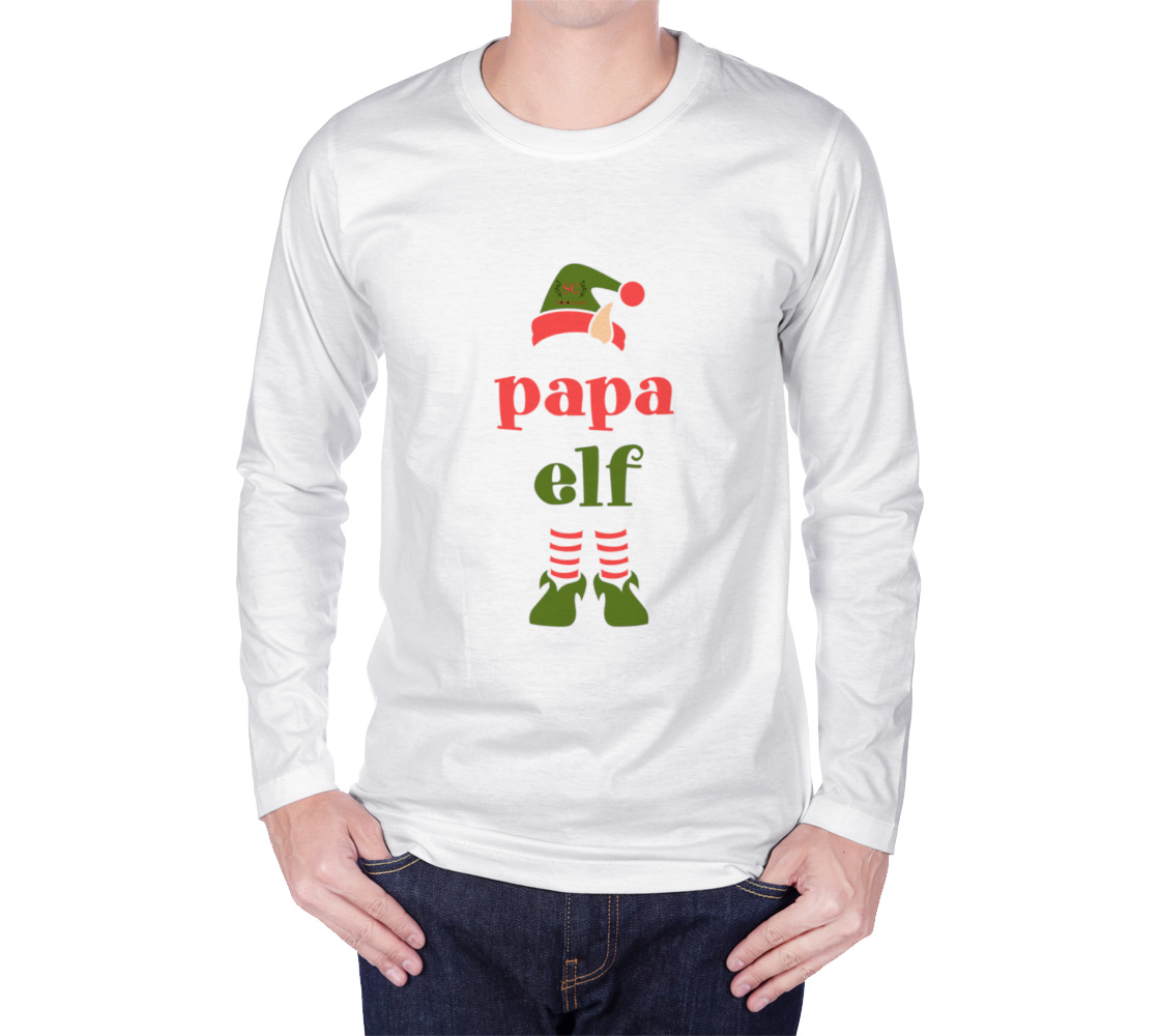 Papa Elf-Long Sleeve T preview