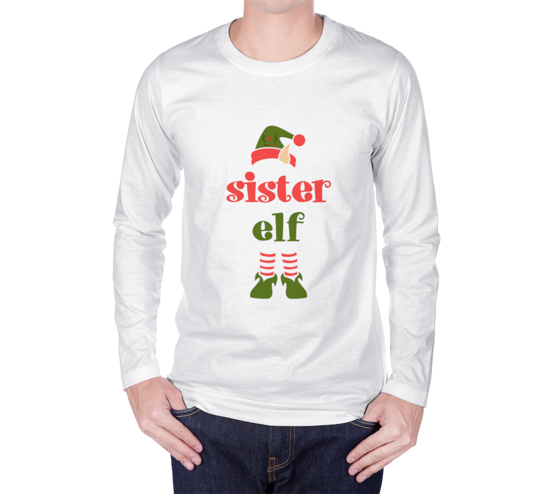 Sister Elf-Long Sleeve T preview