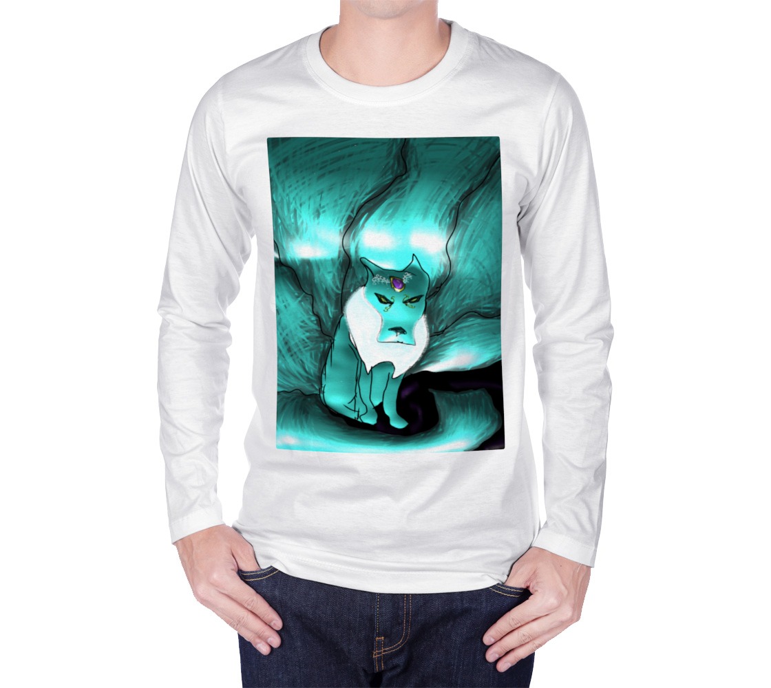 Kitsune in the Dark, Long Sleeve T-Shirt preview #1