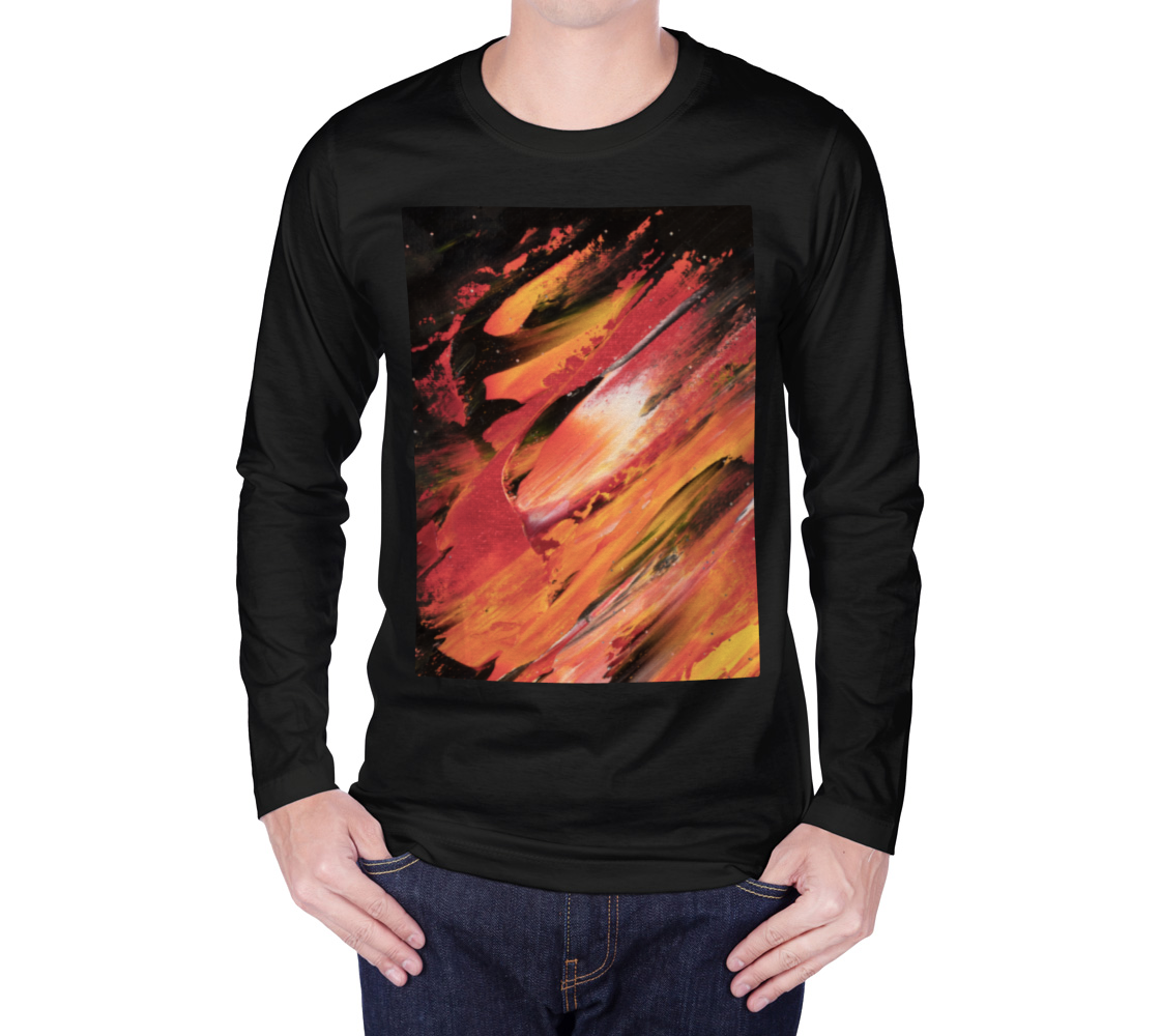 Fire Starscape longsleve tee preview