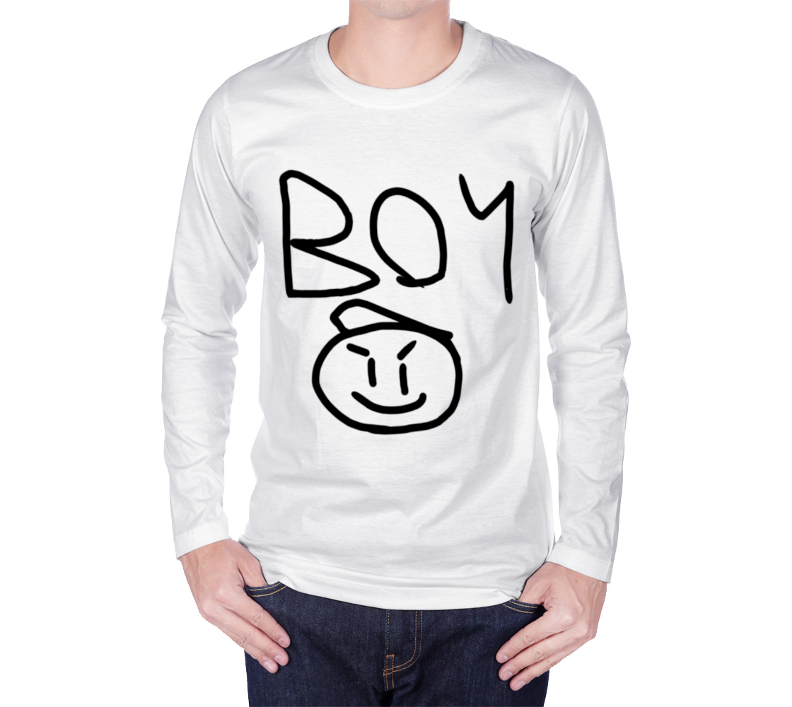 iam_Anthony but Bad Long-Sleeve [White] preview