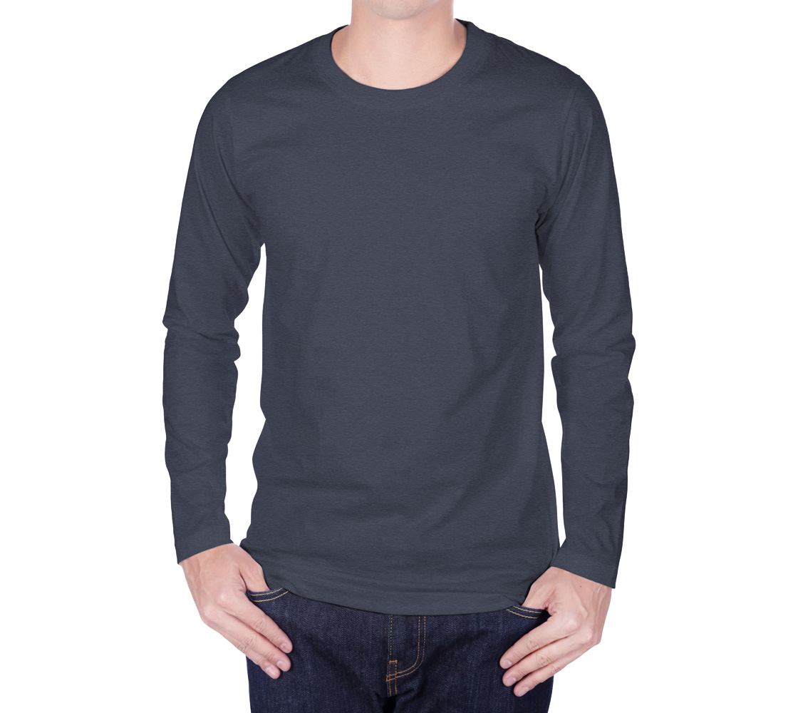 Long Sleeve T-Shirt (Navy Blue) preview
