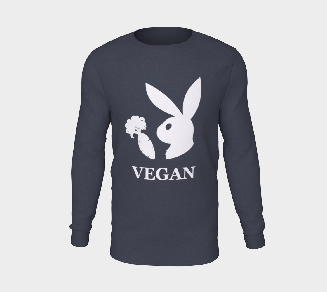 Vegan Bunny Long Sleeve Tshirt  preview #5