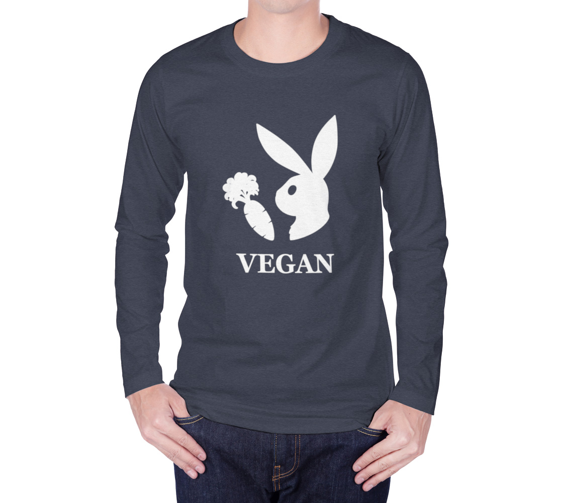 Vegan Bunny Long Sleeve Tshirt  thumbnail #2