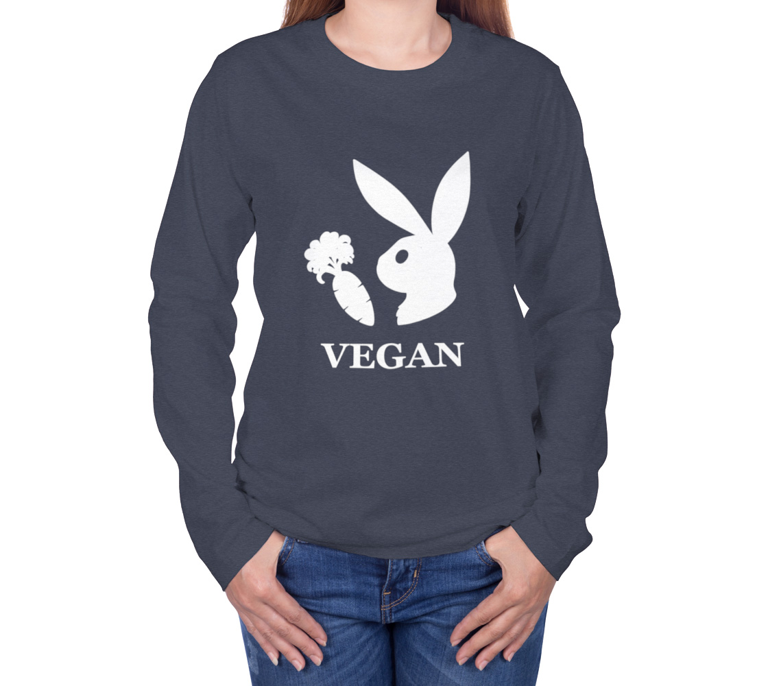 Vegan Bunny Long Sleeve Tshirt  thumbnail #4