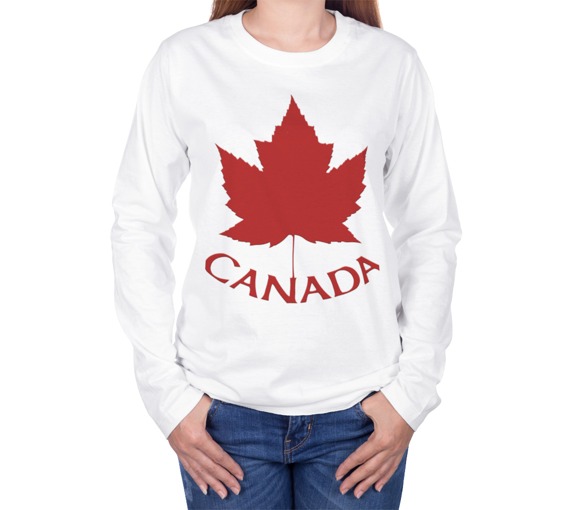 Canada Souvenir Shirt - Long Sleeve Tee Miniature #4