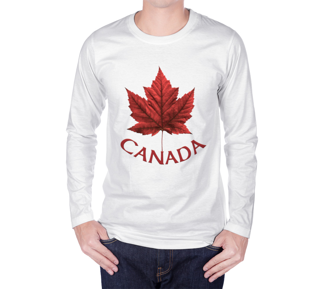 Aperçu 3D de Canada Maple Leaf Souvenir Shirts