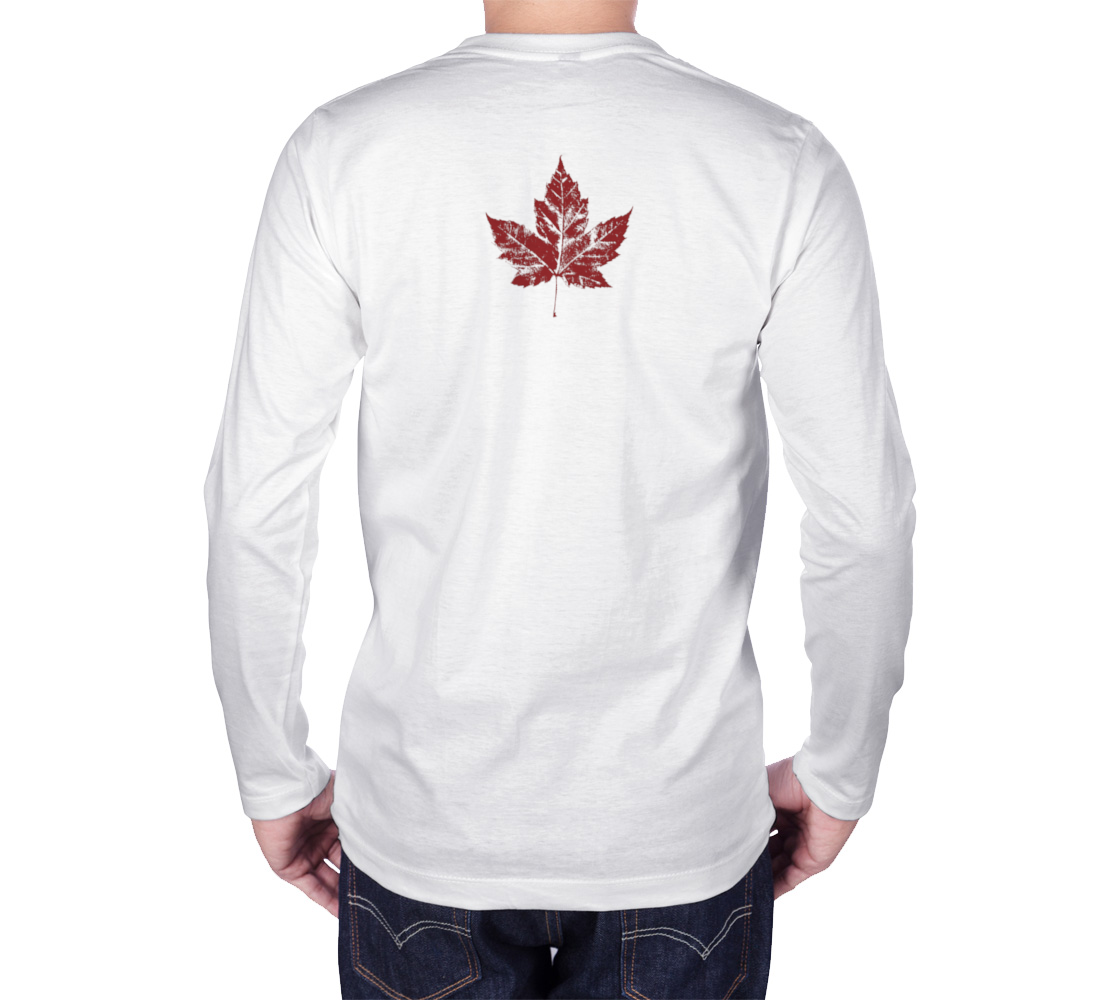Cool Retro Canada Shirts - Long Sleeve Miniature #3