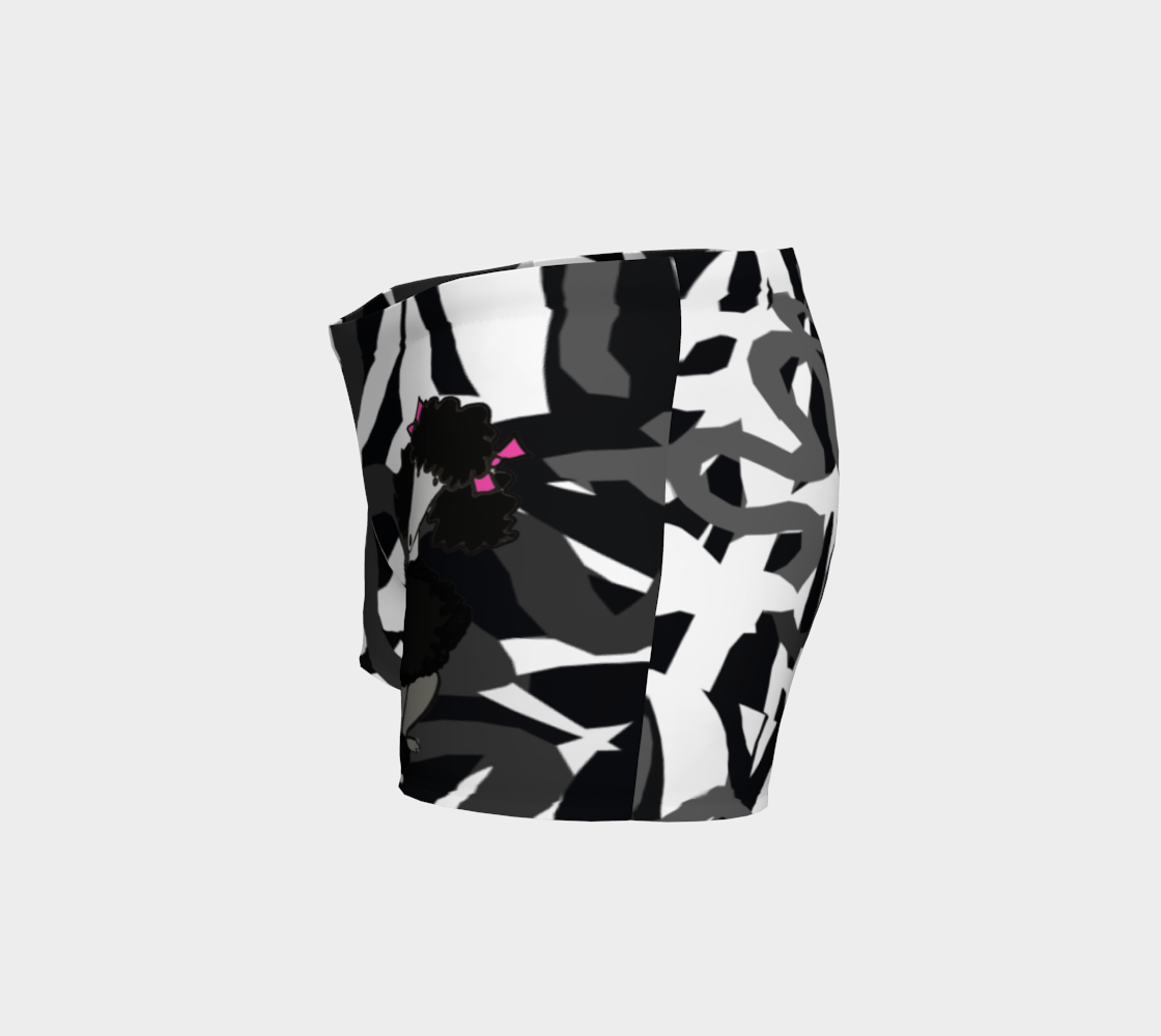 camo yoga running shorts pca preview #2