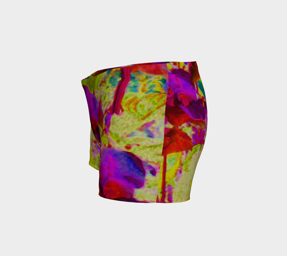 abstract orchids shorts preview #2