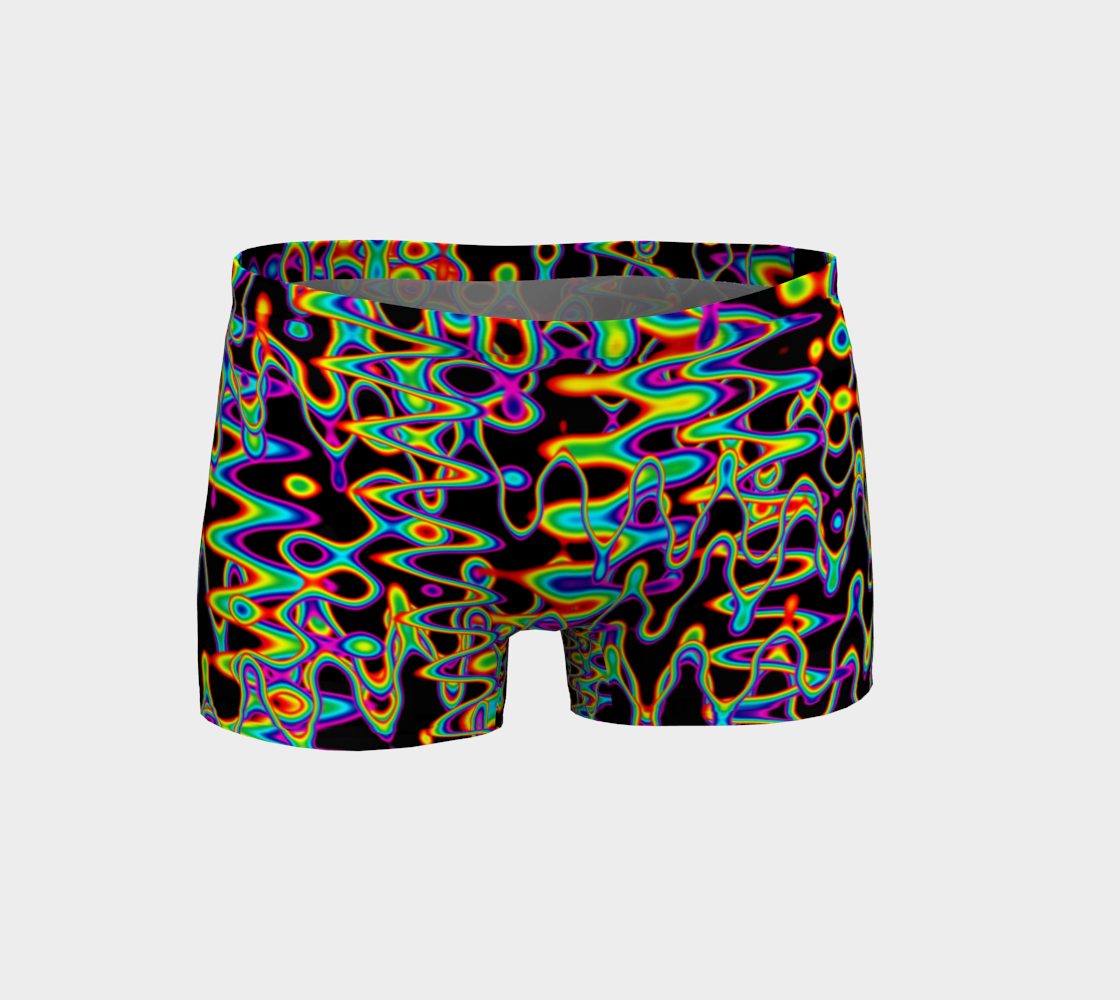 melted rainbows shorts preview