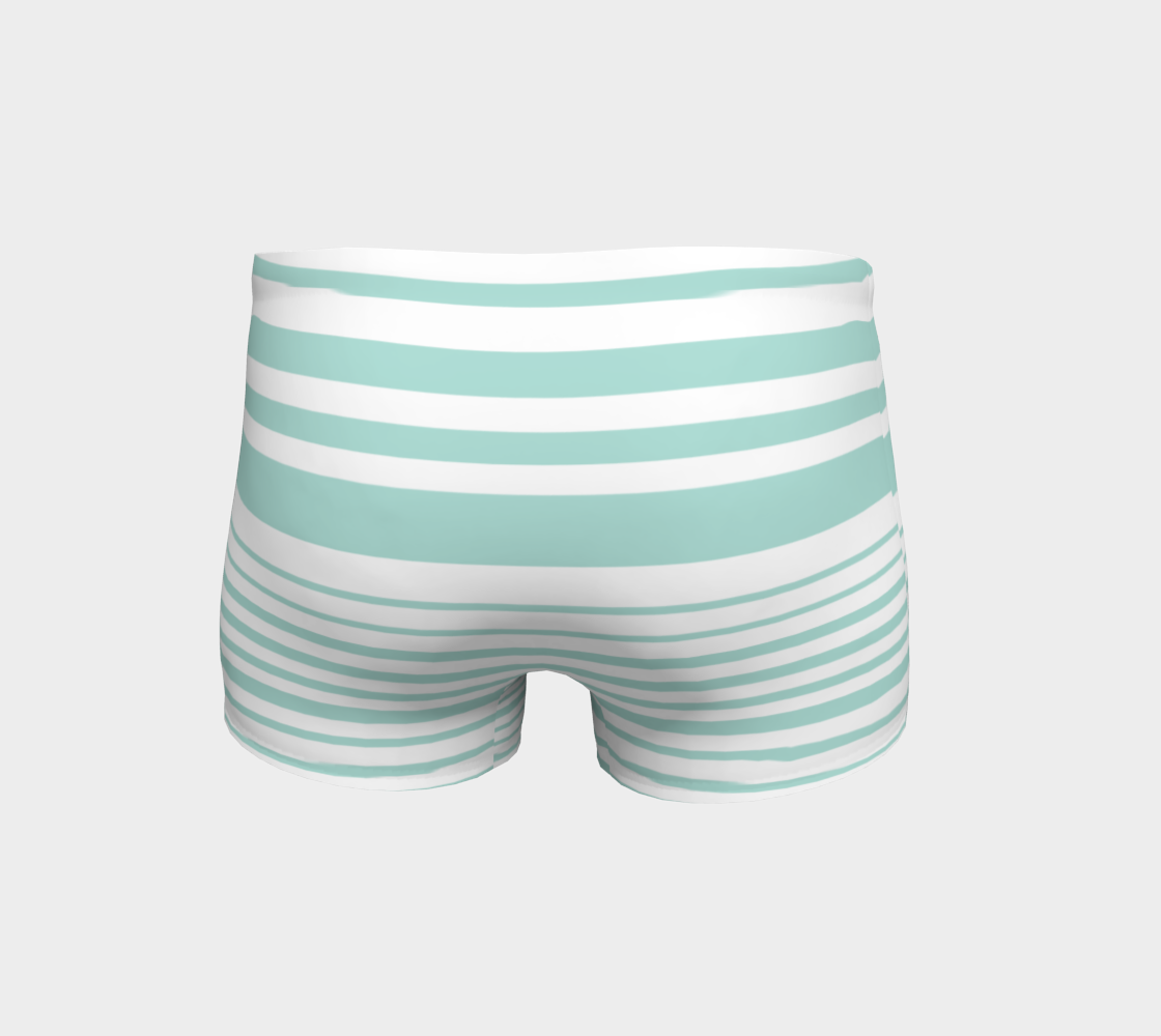 Mint Stripes Shorts preview #4