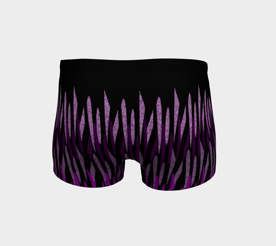 Purple Ice Abstract Shorts preview #4