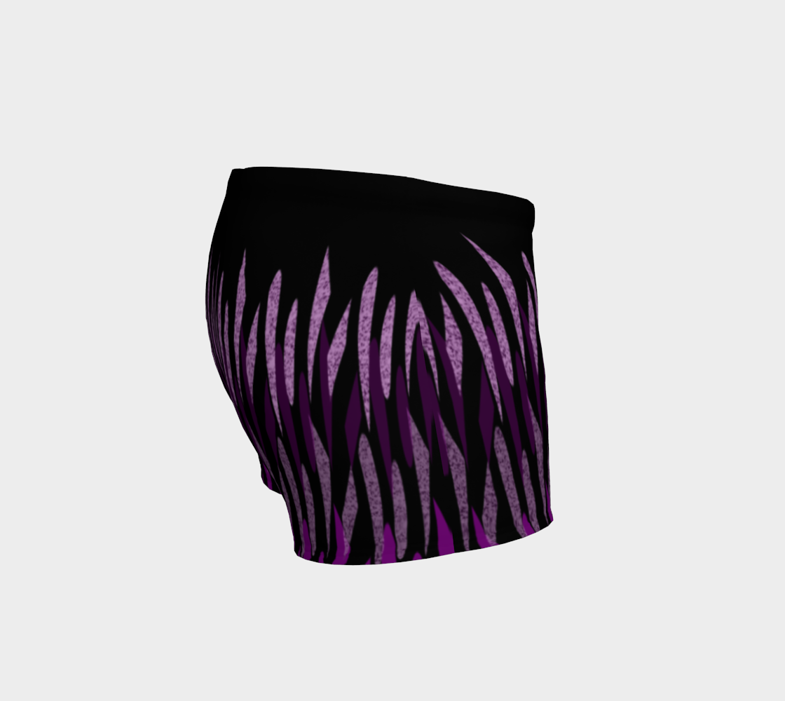 Purple Ice Abstract Shorts preview #3