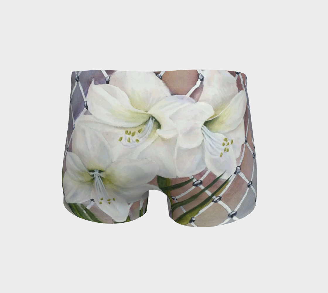 White Amaryllis Shorts preview #4