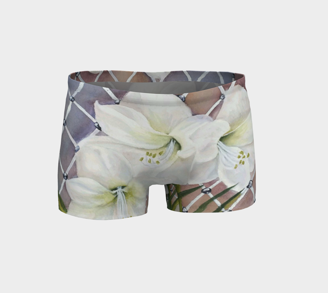 White Amaryllis Shorts preview #1