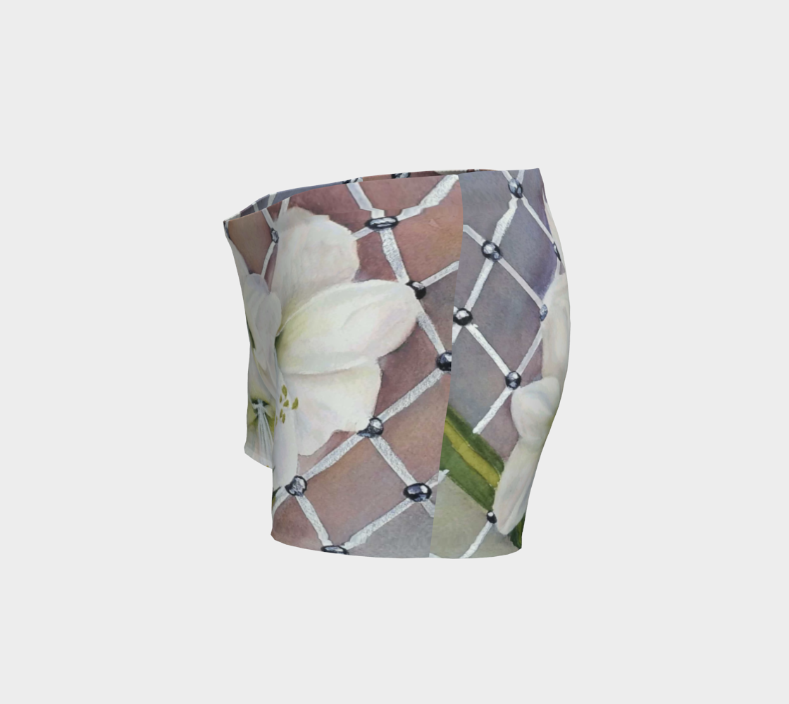 White Amaryllis Shorts preview #2