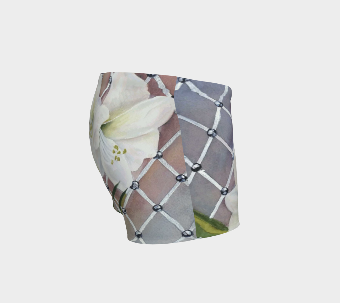White Amaryllis Shorts preview #3