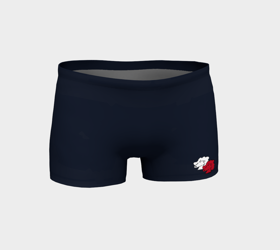 Poodle Swim Shorts navy and red/white  preview