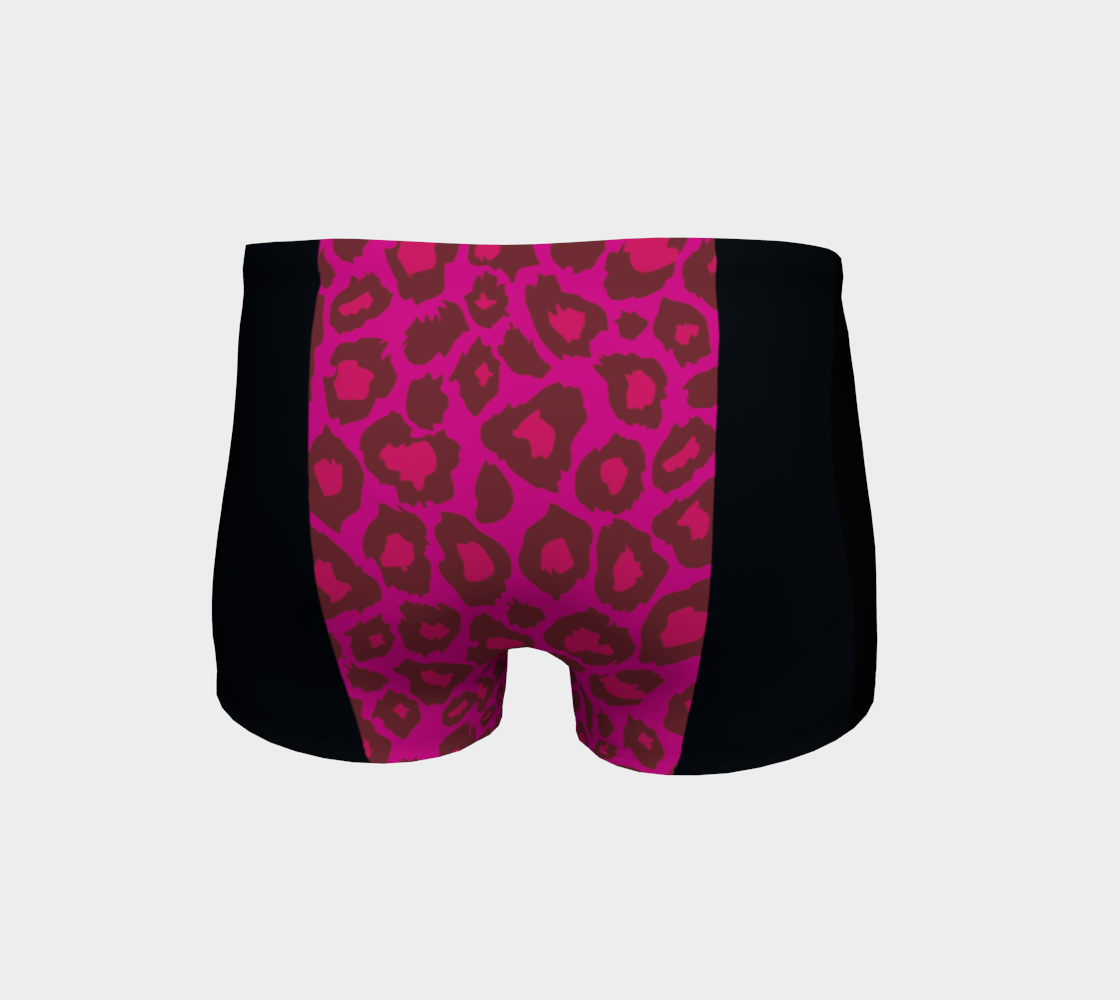 Pink Leopard + Black Shorts thumbnail #5