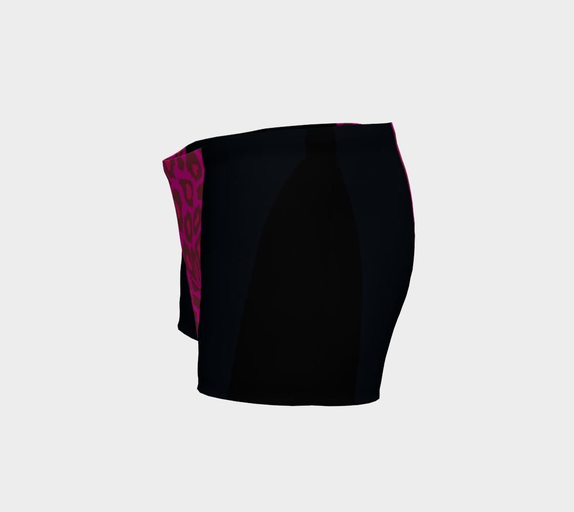 Pink Leopard + Black Shorts preview #2
