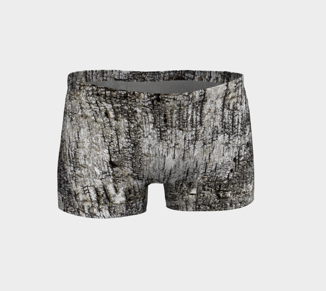 Rustic Birch Bark Print Nature Abstract Neutral 3D preview