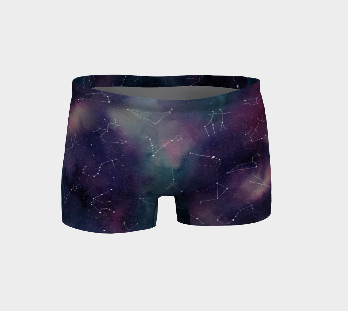 Zodiac galaxy shorts preview