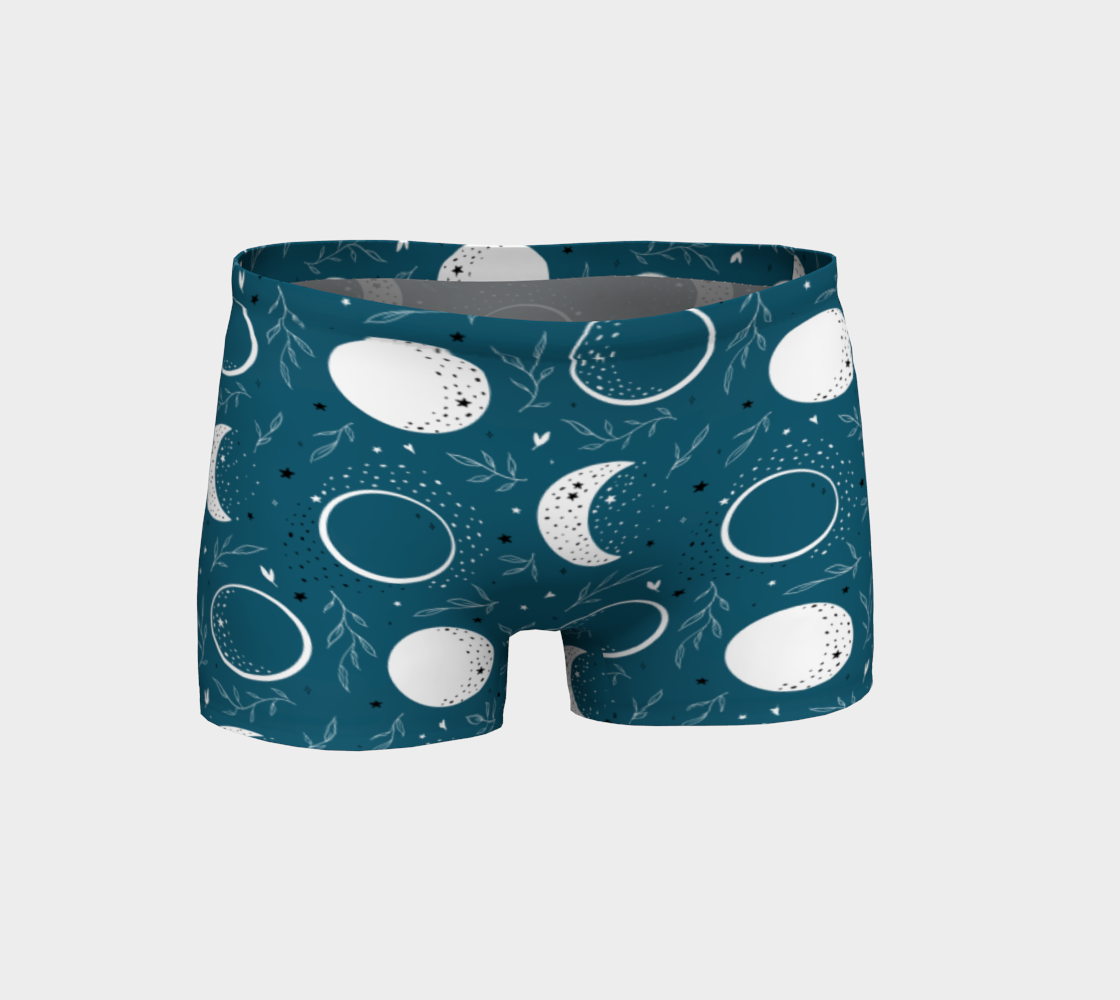 Lunae teal shorts preview