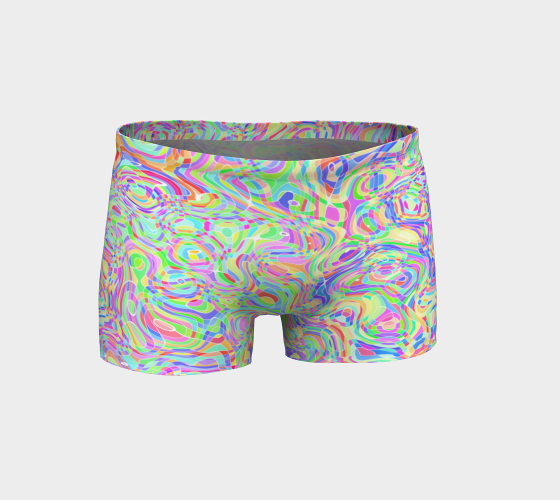 Colorful Swirly Trippy Rainbow Ripples preview #1