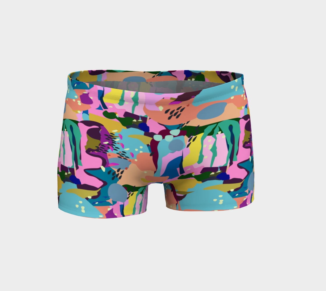 Aperçu 3D de pop colour shorts 