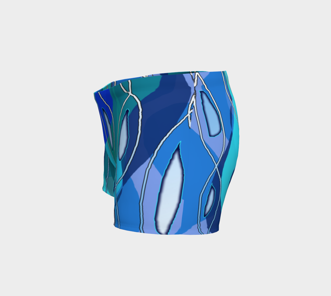Wavy Blue Shorts preview #2