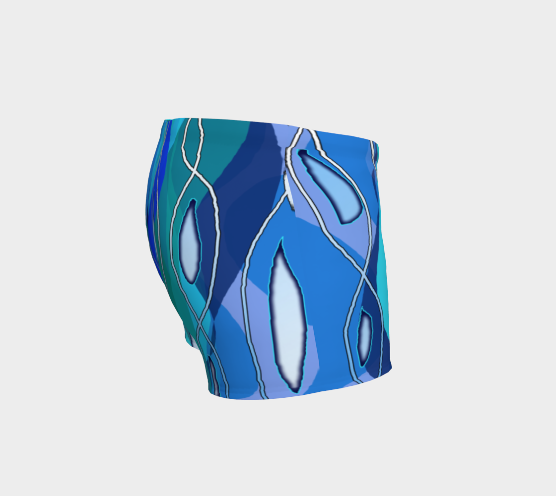 Wavy Blue Shorts preview #3