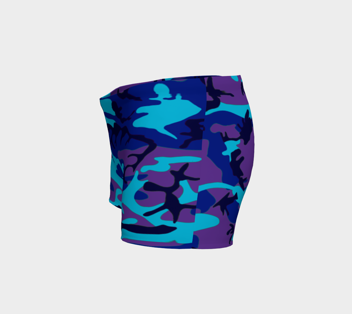 Blue and Purple Camouflage Shorts, AWSSG  Miniature #3