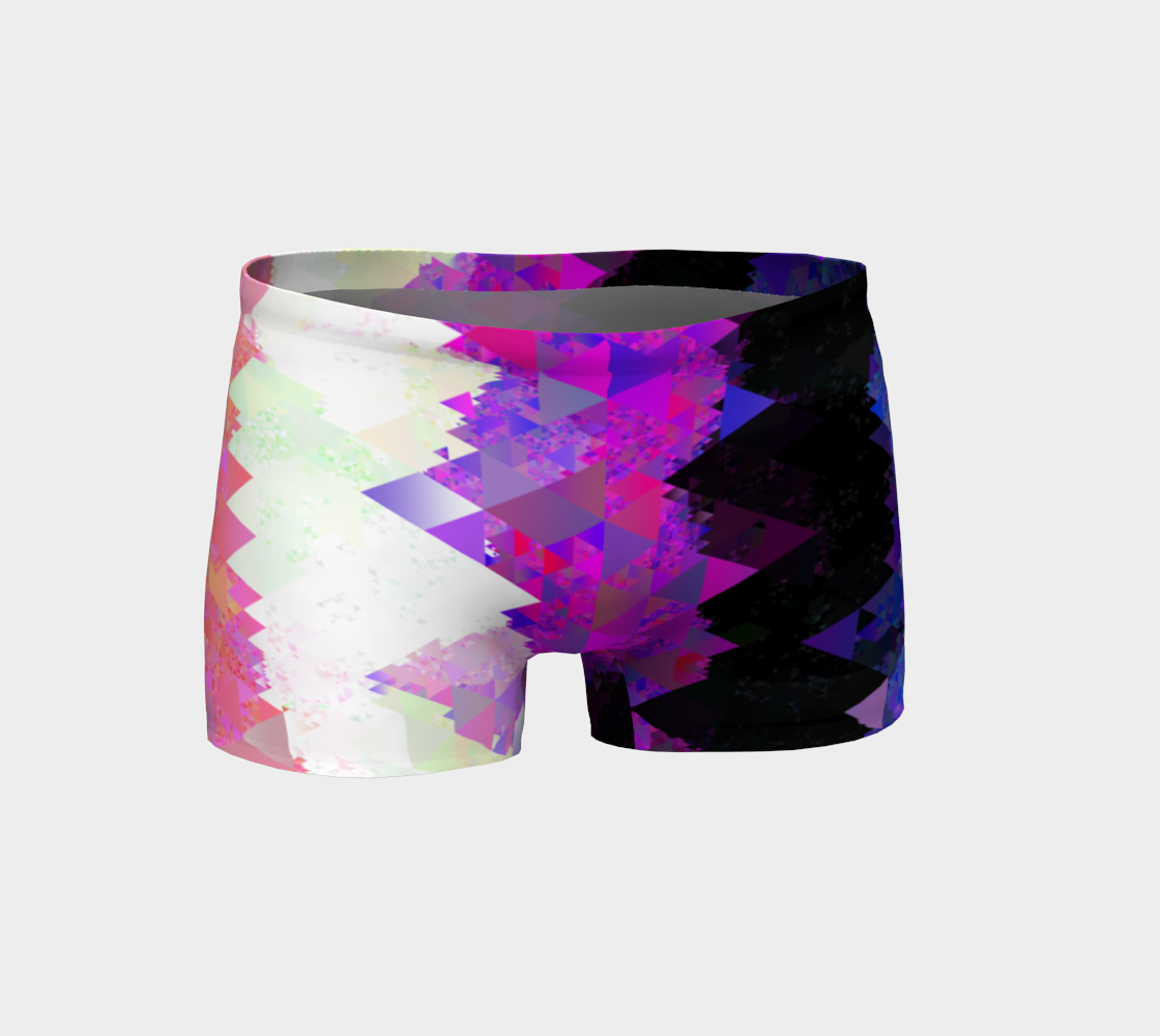 Groovy Colorful Geometric Abstract Genderfluid Pride Flag preview